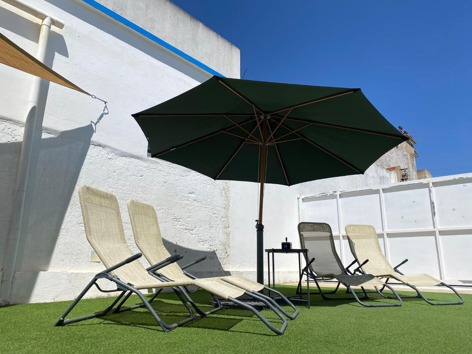 Anchor House Hostel Albufeira Bagian luar foto